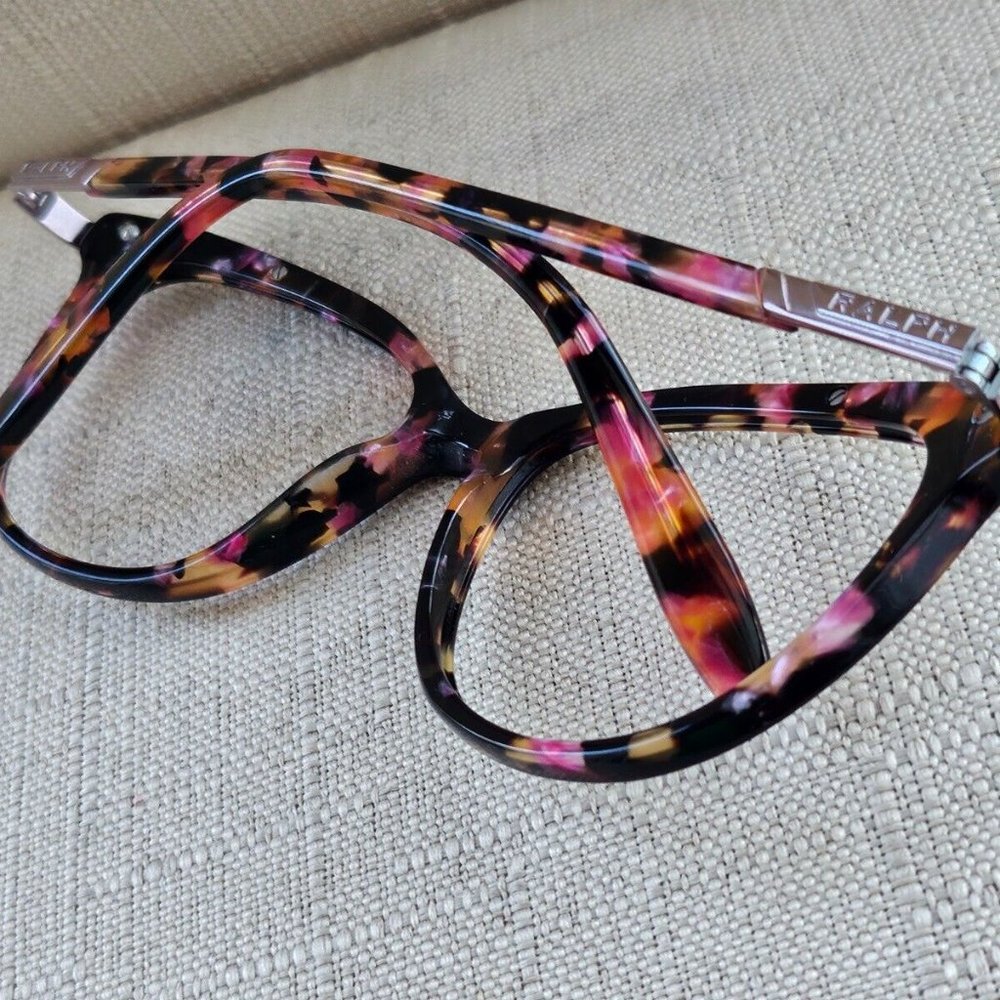 Ralph Lauren Women Sunglasses/Eyeglasses Frame Purple Tortoise RA52-3 Glasses - Picture 5 of 12